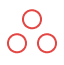 3 circle icon showcasing flexibility.